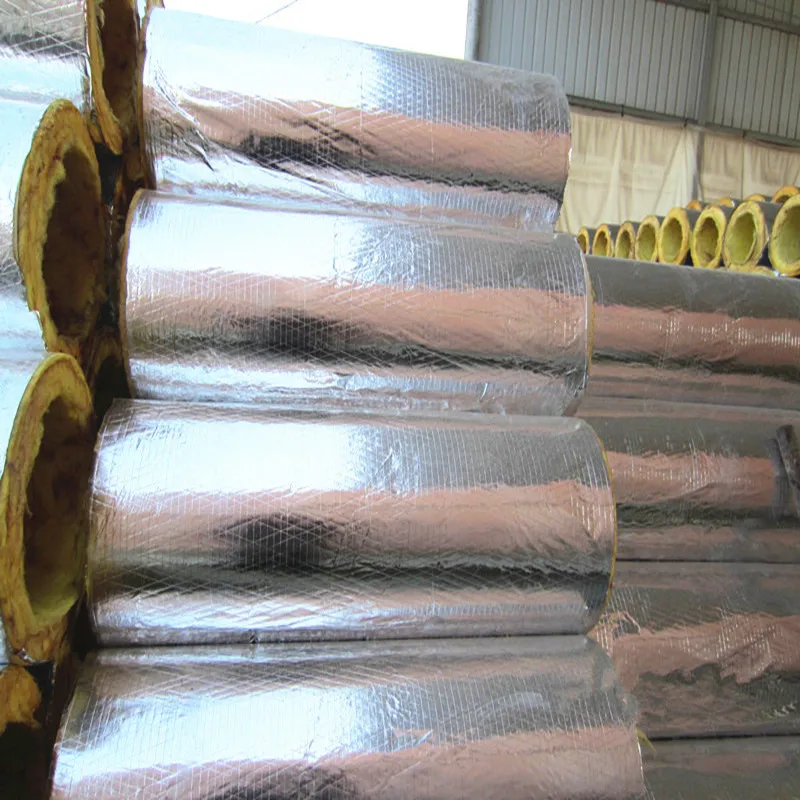 Glass/Fiberglass Wool Thermal Insulation Pipe/Tube as Building Material