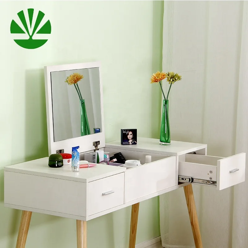 multi-purpose modern white high glossy wooden smart table