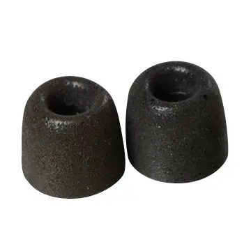 
With flexible core to fit most earphones foam eartips 