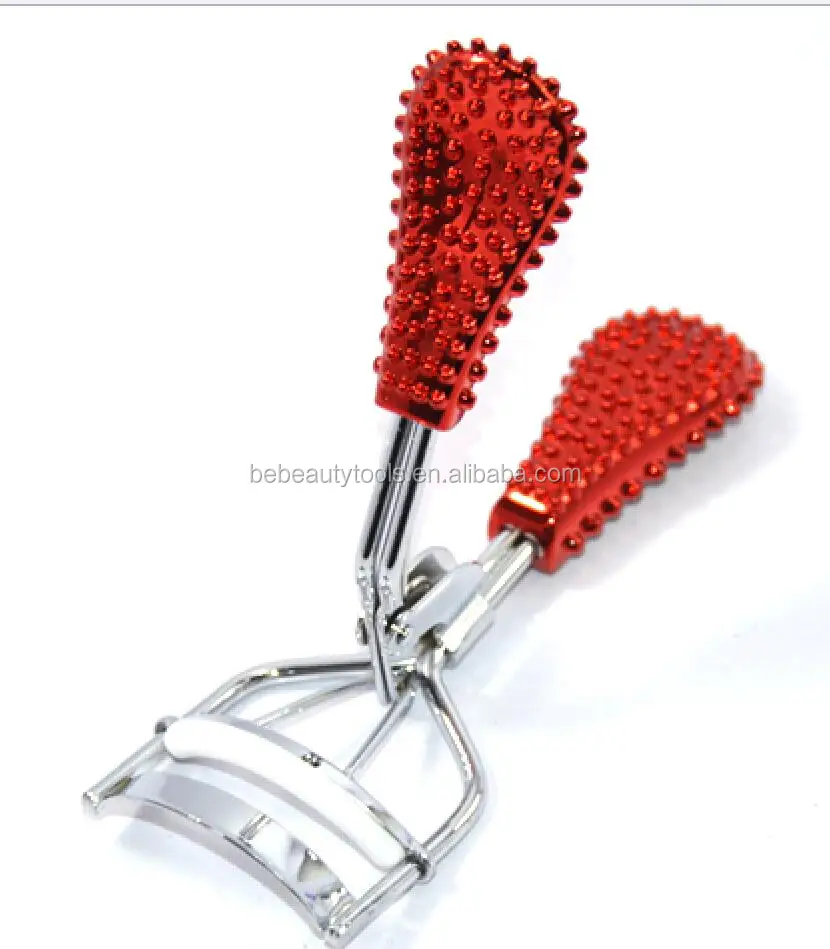 Fancy beauty bling cosmetic tool ergonomic handle last all day for all type length natural false eyelash curlers