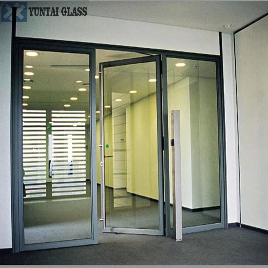 toughened 90 minutes fire rated glass for building window door
