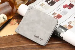 Baellerry Лидер продаж, классические антикварные Короткие Кошельки из искусственной кожи для мужчин, мужской кошелек с держателем для карт и монетницей