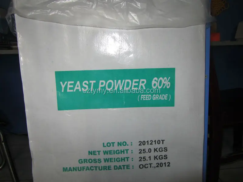 Saccharomyces cerevisiae Brewer dried yeast 40% Protein powder