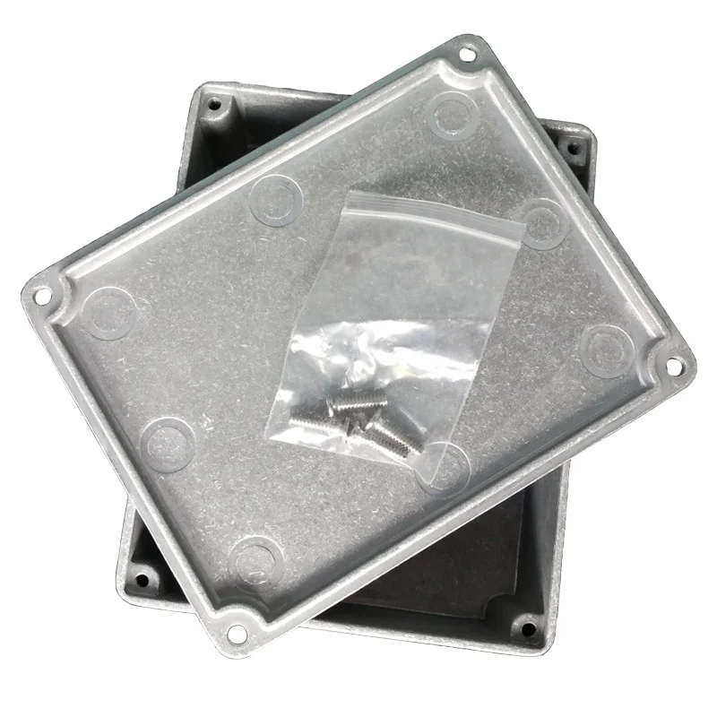 Guitar Metal Pedal Enclosure Diecast Aluminum 1590BB 1590NS Dimension 120mm*94mm*34.3mm Control Box Diecast Aluminium Alloy IP54