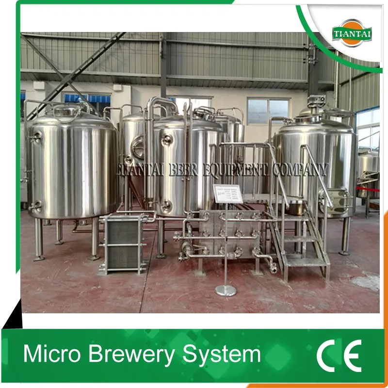 Мини пивоварни с производительностью 1000 литров в сутки.