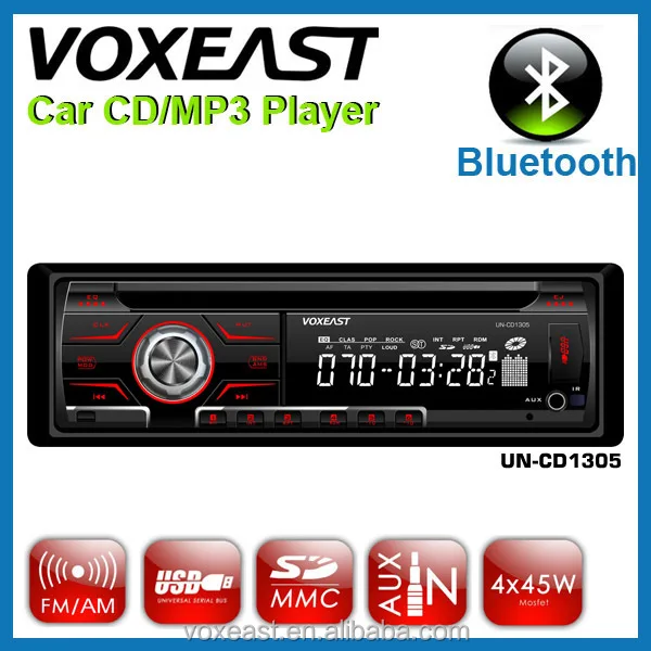 
Detachable panel high power car MP3 CD RADIO with RDS & BT 
