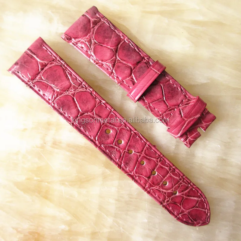 
rare exotic crocodile strap for watches 