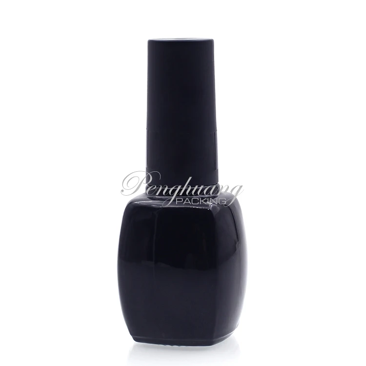 16 мл Стеклянные Бутылочки для лака стеклянная бутылка/квадратный гель лак для ногтей бутылка с щеткой