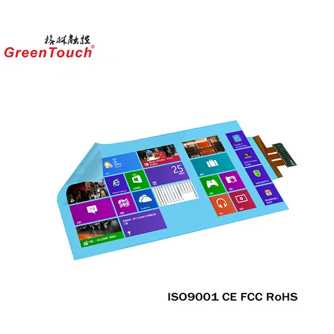 interactive touch foil 65 inch usb multi touch screen foil film for LCD monitor, touch kiosk