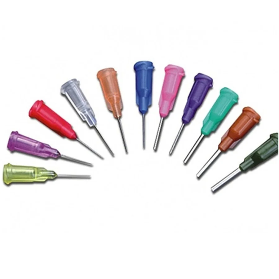 Luer lock blunt dispensing needles