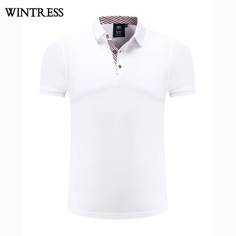 Wintress High quality blank polo shirt,fashion men tops white polo shirt ,50/50 polyester cotton t shirt buyer in usa