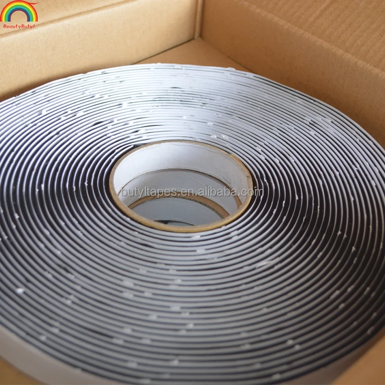 High quality black roll butyl putty adhesive