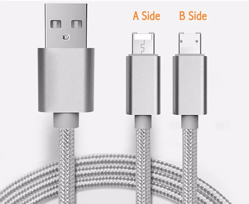 Лидер продаж 2016, usb-кабель для зарядки 2 в 1, usb-кабель с одним usb-портом для зарядки IOS и Android