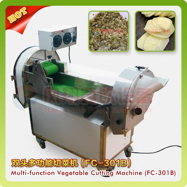 Vegetable cutting machine cabbage, garlic, onion, celery, Chinese cabbage, radish, carrot, potato, taro, bamboo shoots, melon,