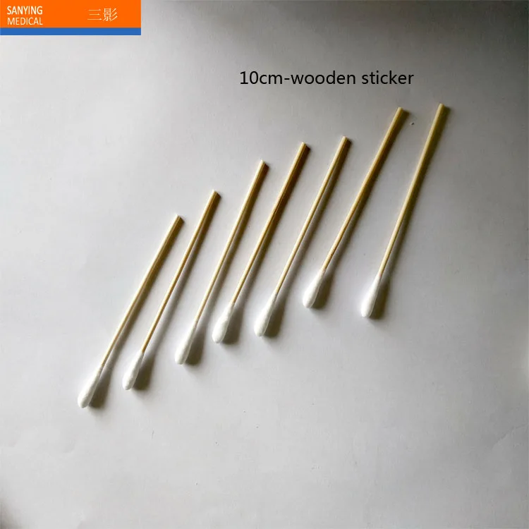 
Disposable Medical Cotton Buds, Bamboo Cotton Swab 