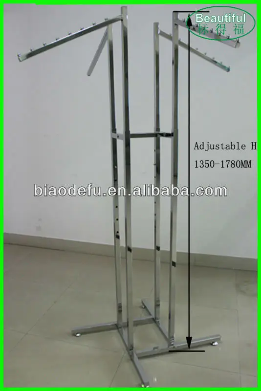 Metal dress display stand for shop