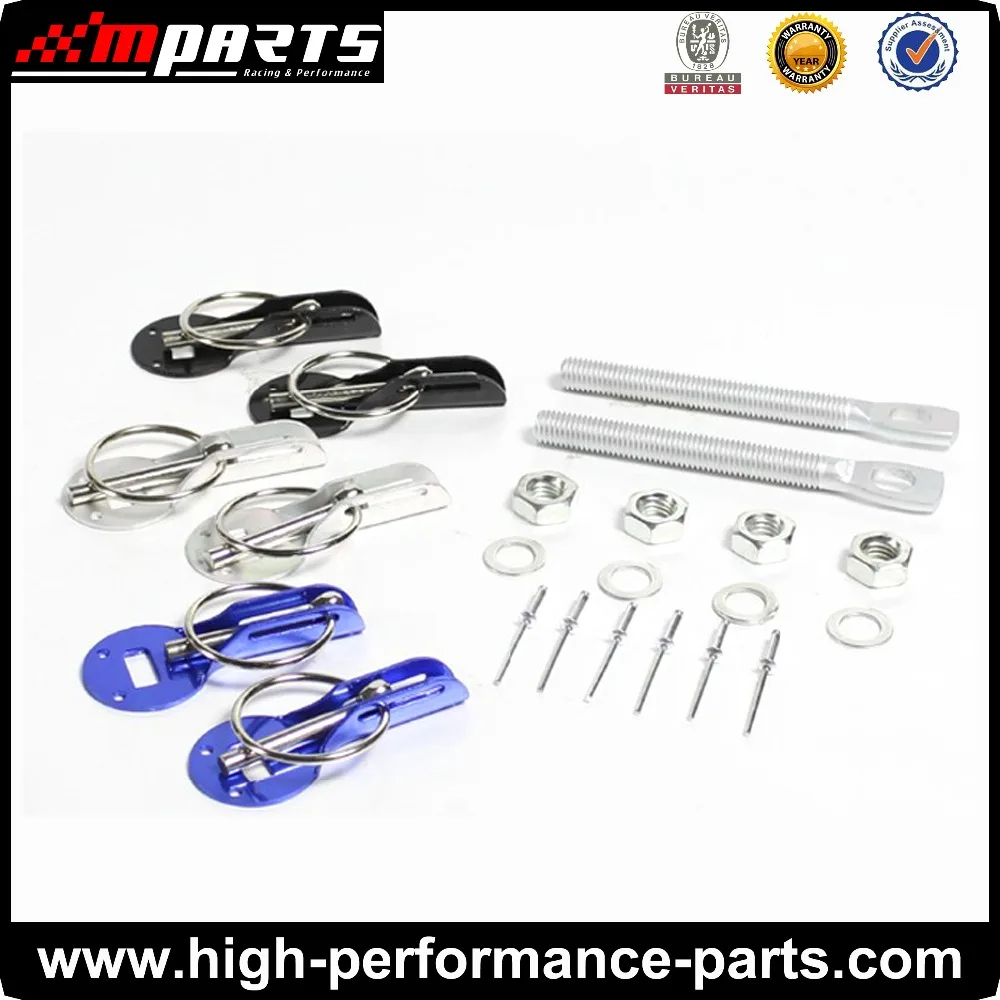 Mentor Engine Hood Lock, Hood Retainer, Aluminum Rental Hood Lock