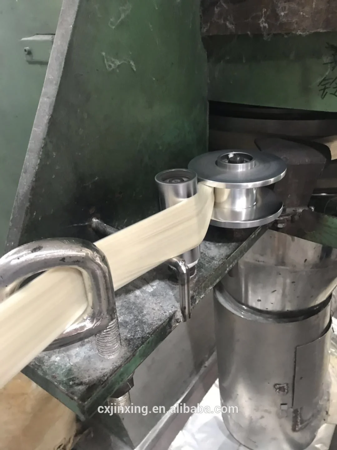 Nylon 66 staple fiber recycle 70D*40mm crimped bright for clean sponge scouring Pad