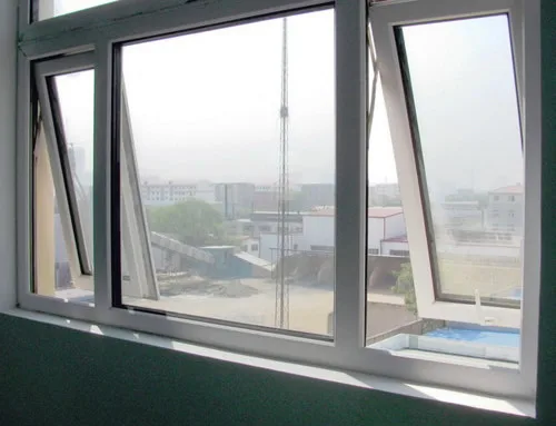 High Quality Home American Style Arched Shape Doors Double Glass Casement Window With Mosquito Net