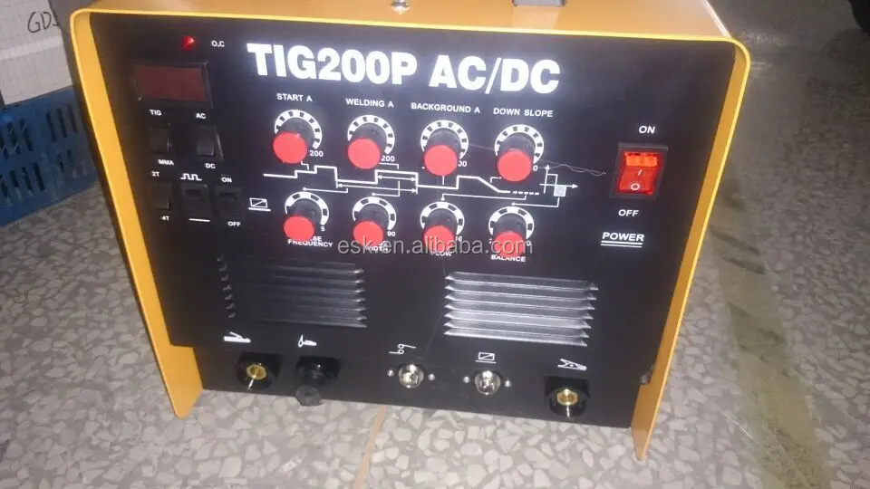 AC/ DC PULSE TIG 200P FOR ALUMINIUM WELDING MACHINE