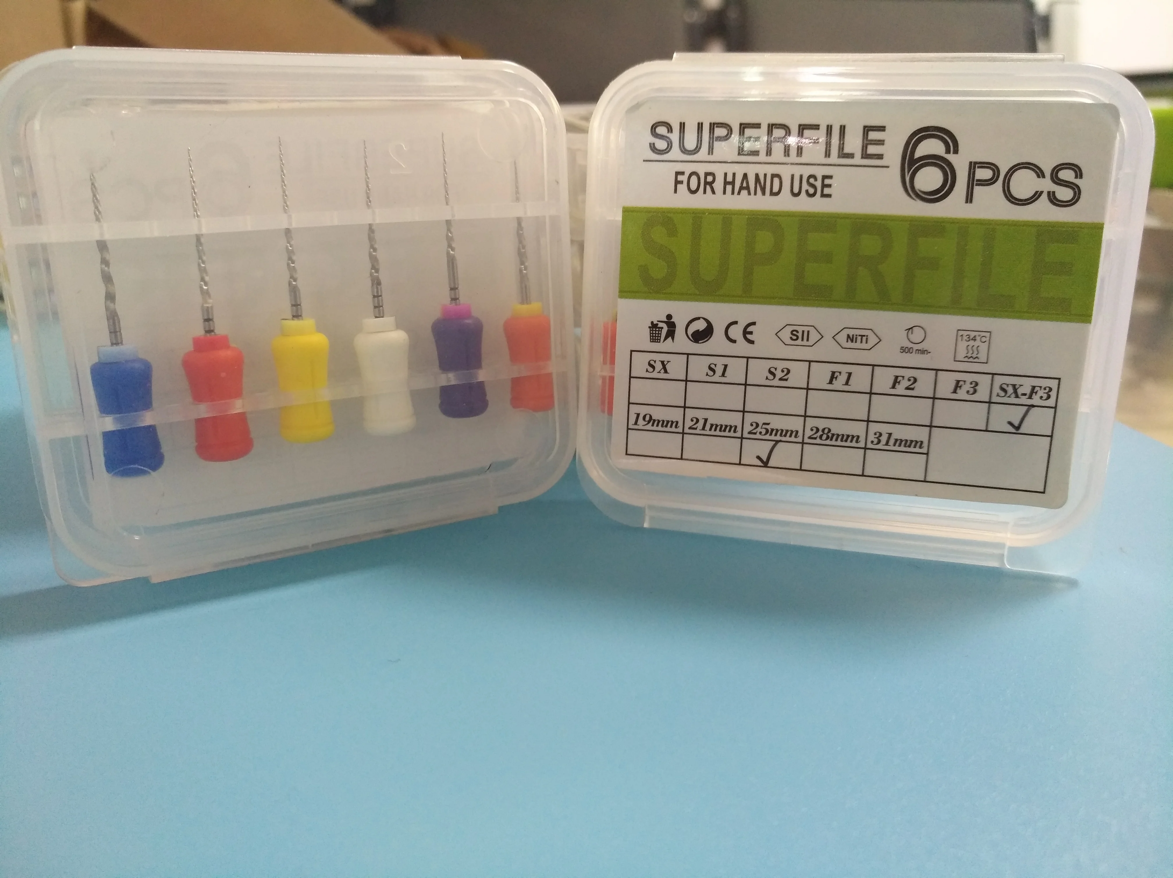 High Quality Hand Use Dental Endo Files  Manual Files Root canal files