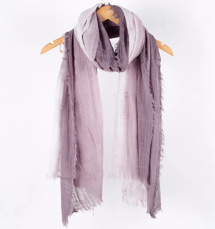 
2021 autumn 100% cotton scarf shawl 