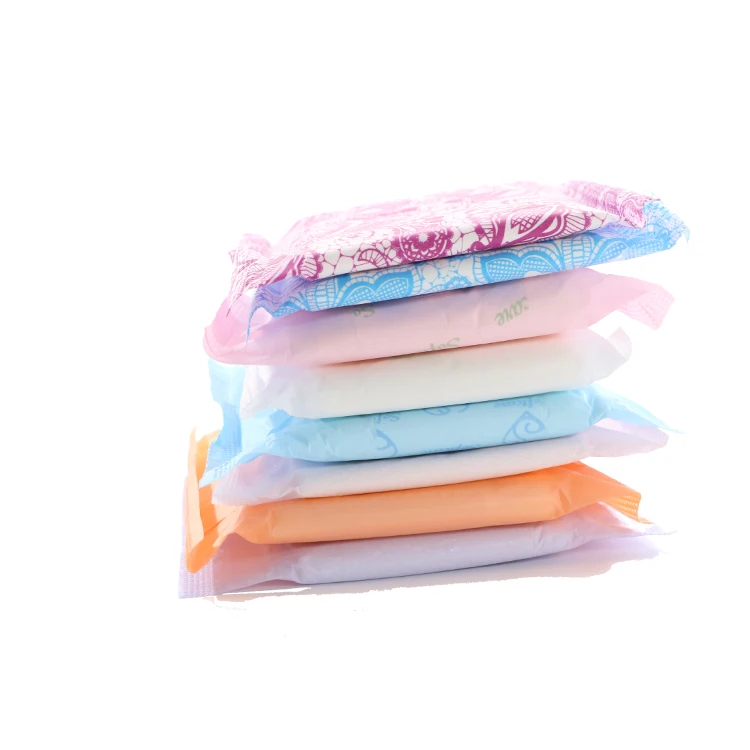 Не беспокойтесь, одноразовые ультратонкие хлопковые гигиенические прокладки с высоким впитыванием