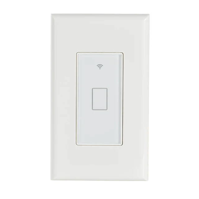 US standard etl certificate fireproof material PC Wi-Fi Smart Switch Alexa touch switch KS-602
