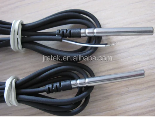 2M PT1000 Temperature Sensor Probe Cable for Monitoring Temperature