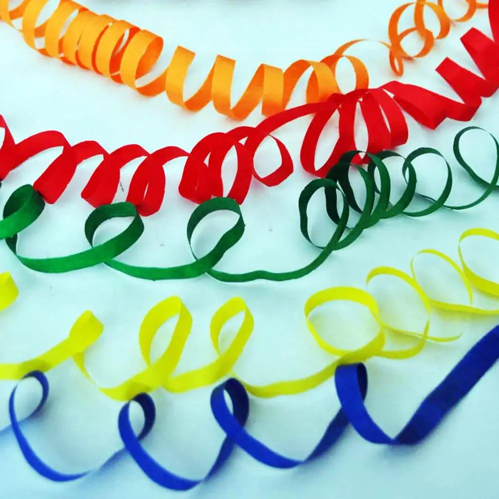 Длинные бумажные стримеры 6 м 8 м, праздничный поппер с конфетти