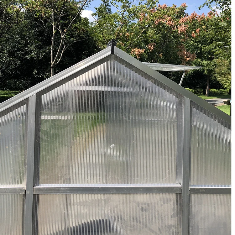 Hydroponic growing systems aluminum film greenhouse for sale
