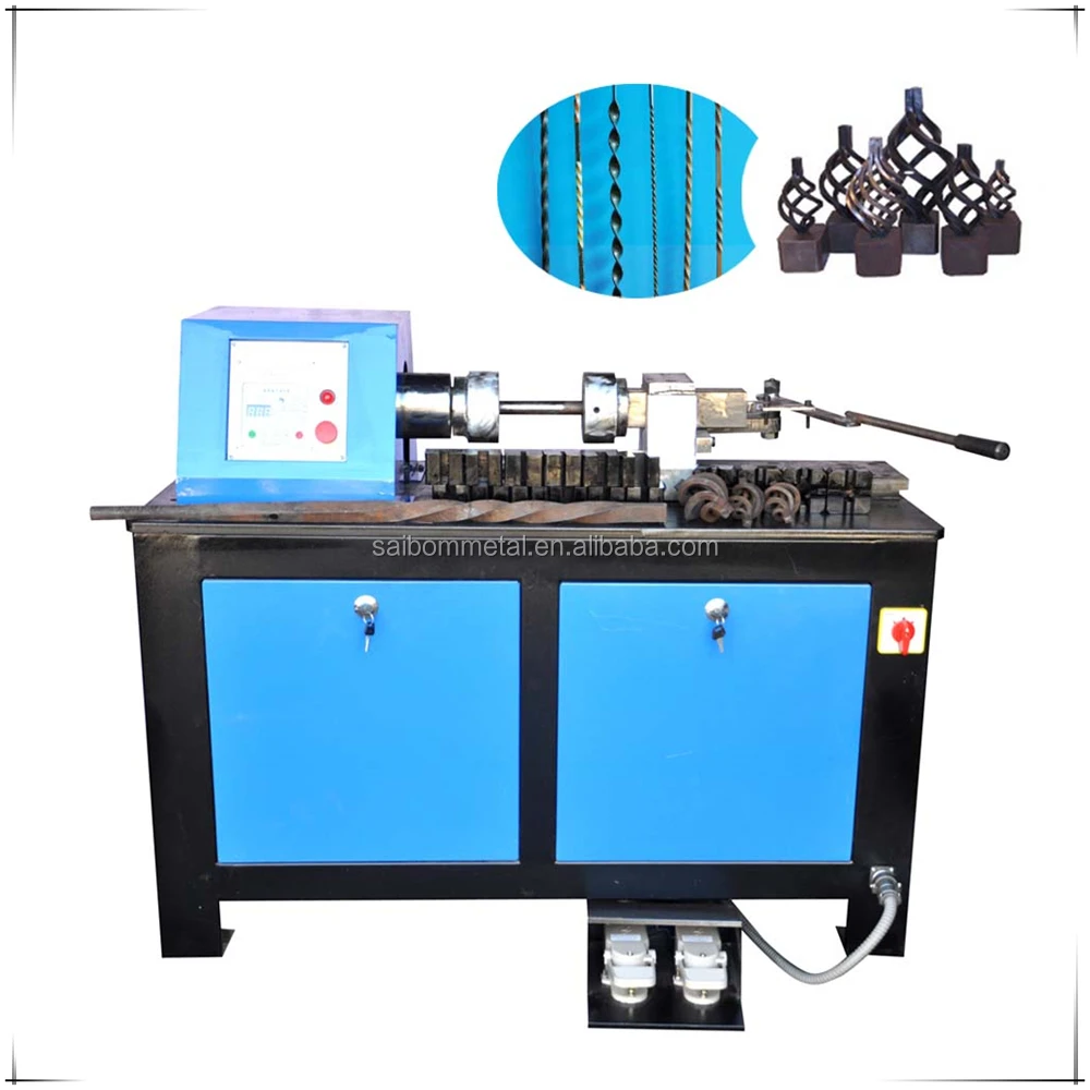 multi-functional wrought iron machine steel bar Twist-machine