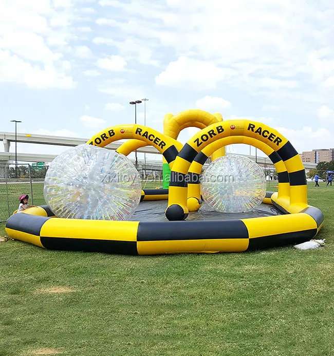 XIXI TOYS Outdoor PVC/TPU Durable Human Inflatable Zorb Ball,Inflatable Grass Rolling Balls