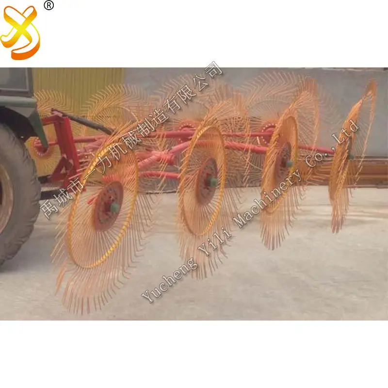 finger wheel hay Rake  factory sales