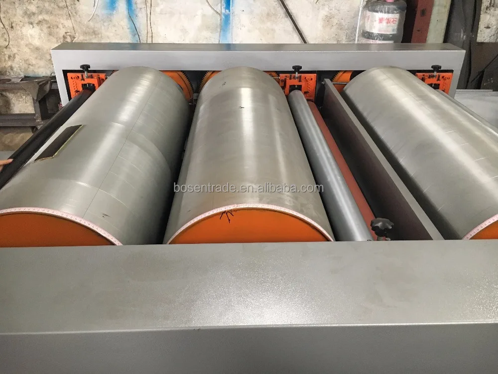 Flexo Corrugated Paperboard Paper Cardboard Printing Machine Flexographic Printer Letterpress Revised Printing