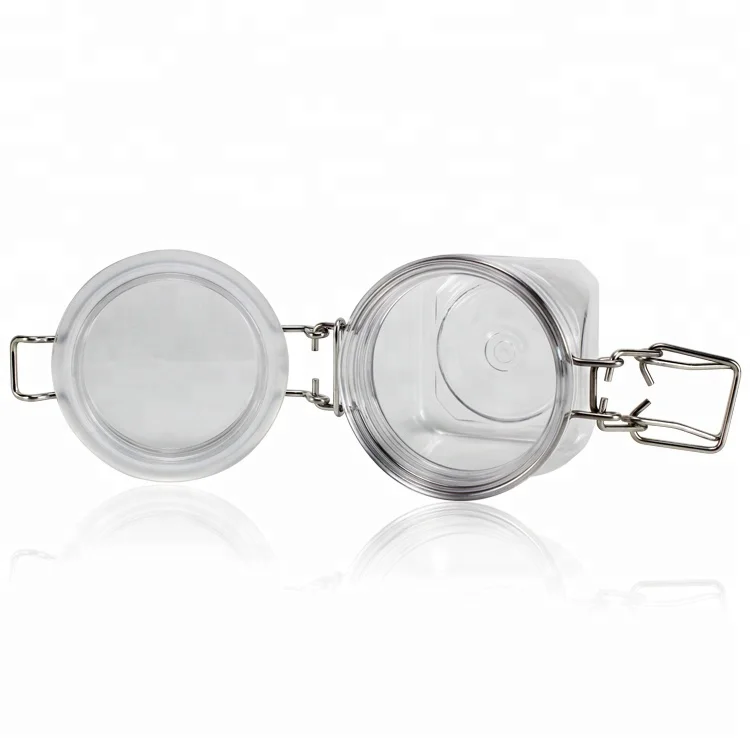 Jar Packaging Container Pomadtransparentrhdped Plastic 5ml 15 Ml 100 Ml 250 Ml 500 Ml 600ml 700ml 4 Oz 8 Oz Skin Care PET CN;GUA