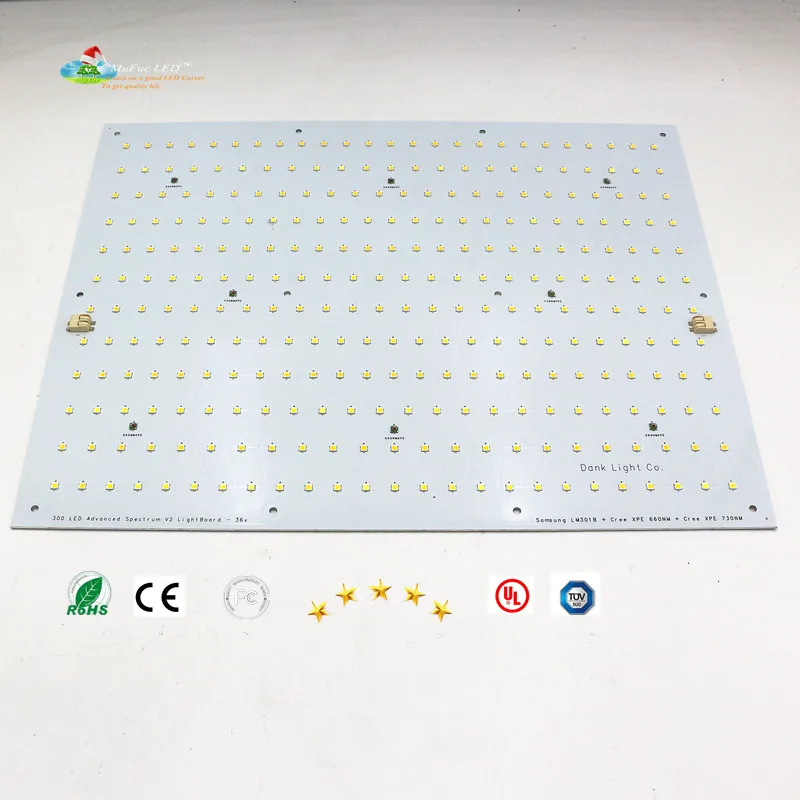
samsung lm301h cree xpe 730nm 660nm Mufue Sun board 