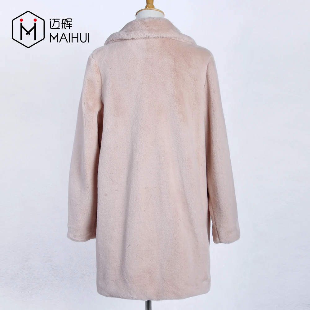 Jacket Women Korean Clothes High-end Fur Coats Women Rabbit Fur Coat