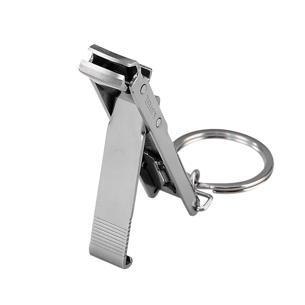 420 steel super thin folding nail clipper Customized logo travel products nail care nail clipper