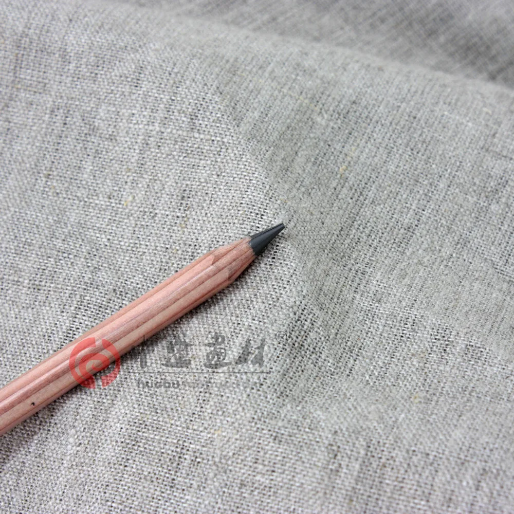 
Fine Texture Unprimed Artist Raw Linen Canvas Fabric 