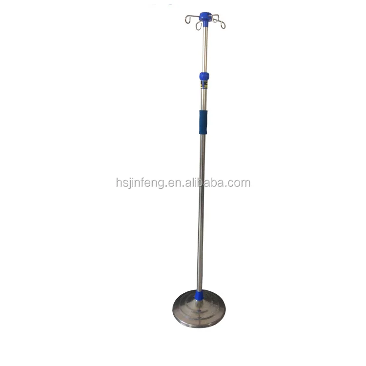 Medical hospital bed iv pole infusion iv stand