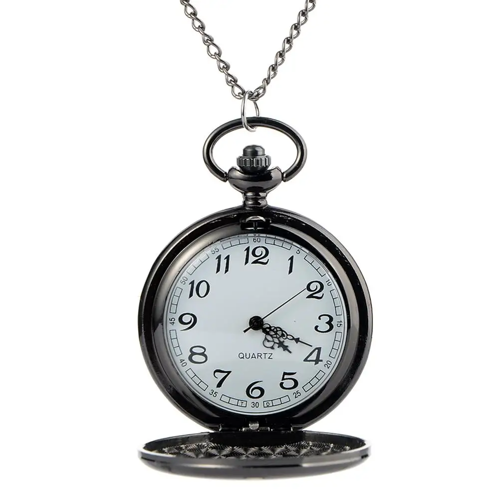 Customize Silver Gold Antique Japan Movt Wholesale Quartz Pocket Watch