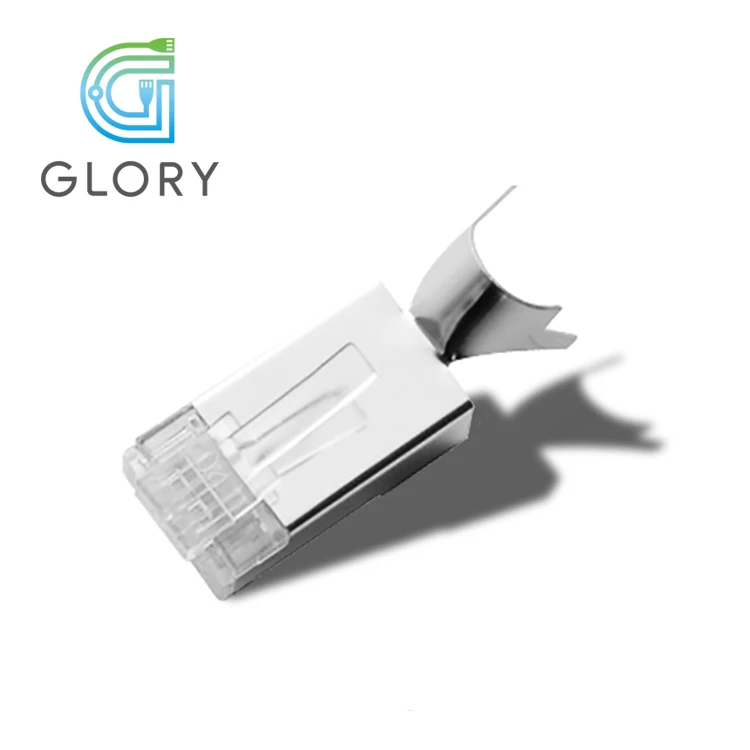 Glory Cat 7 rj45 Connector Network RJ45 8p8c Plug Connectors