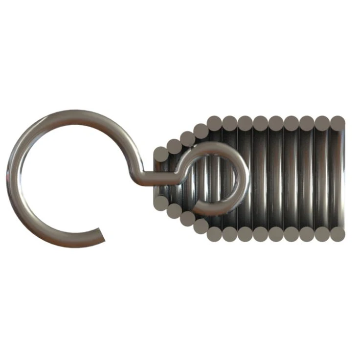 custom  Stainless Steel adjustable hook Extension Tension Spring with swivel Hooks