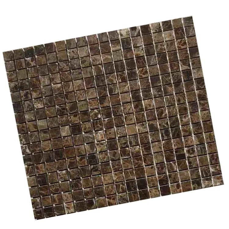 Wholesale Cheap hexagon swim pool 3d Diamond Marble mosaic tile