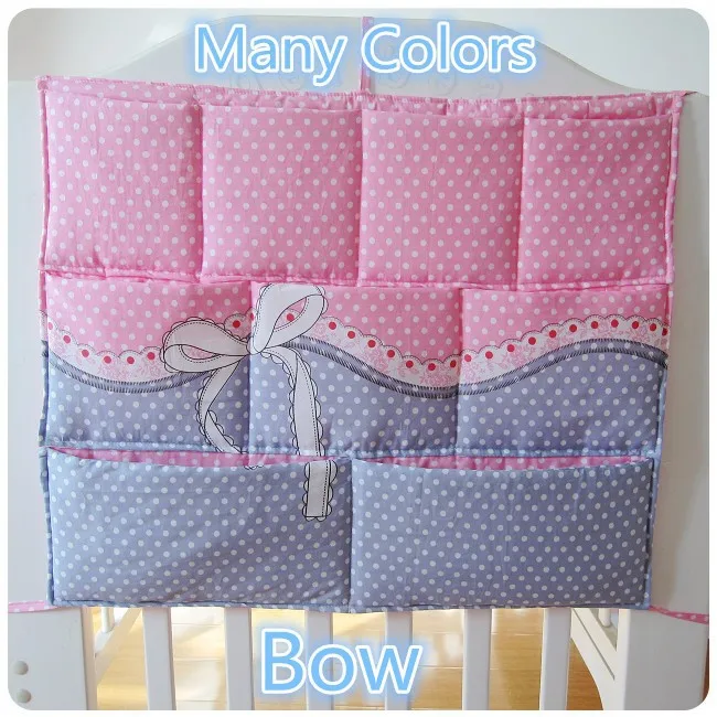 Promotion Kitty Mickey 62 52cm Baby Bed Hanging Bag Large Waterproof Storage Bag Crib Bedding set