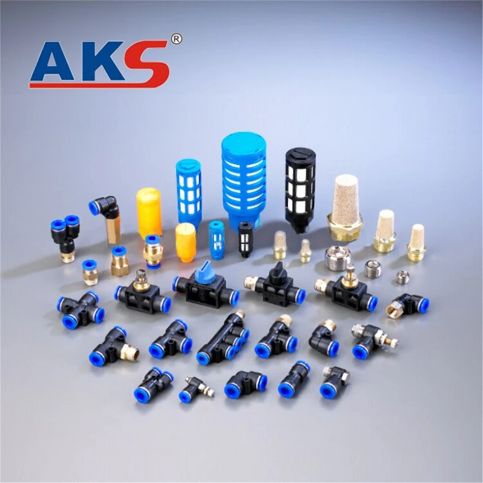 smc type pneumatic plastic fittings connectors high quality