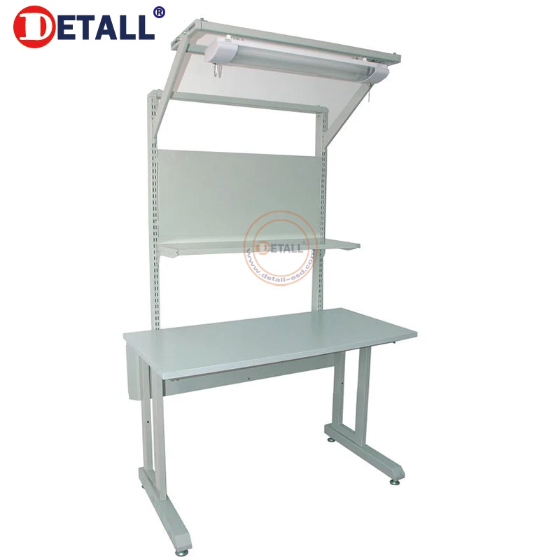New Design Oem Service ESD Laboratory Industrial Workbench with Drawers Light Duty Assembly Line Workbench