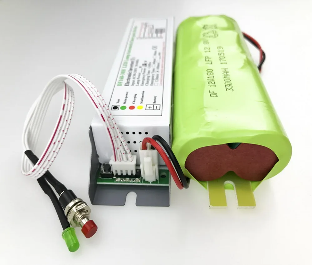 TUV CE certificate led light emergency power kit with LiFePO4 Batteries pack for T8 tube 18w90min