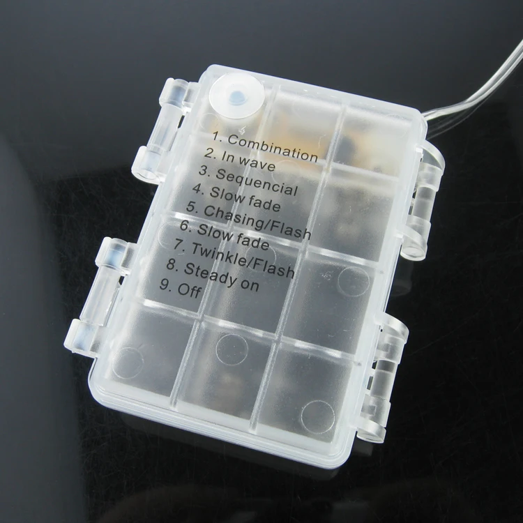 Battery Holder with LED Snowflake, battery holder with timer, battery holder with remote control